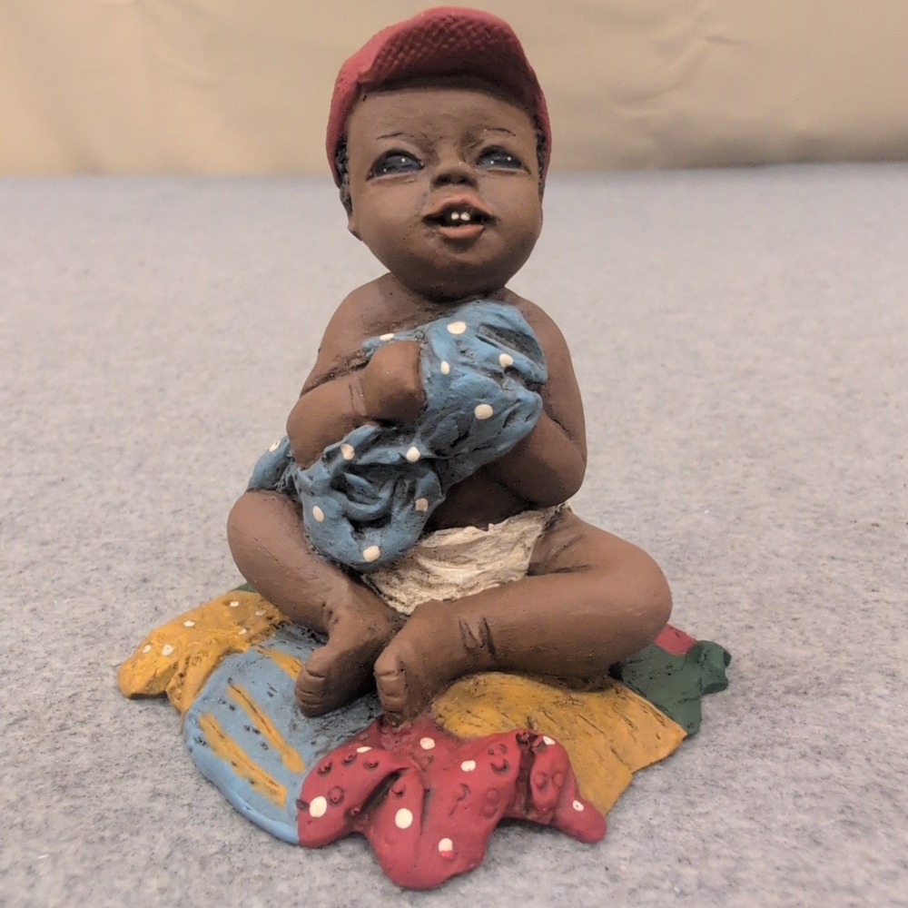 All God's Children Peanut Figurine Martha Holcombe Miss Martha Originals #77 - Picture 1 of 9